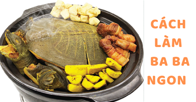 Cách làm thịt ba ba tại nhà KHÔNG BỊ TANH, tươi ngon như ngoài hàng