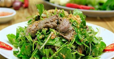 Cách làm thịt ngan xào rau má - món ngon lạ miệng đổi vị cho gia đình