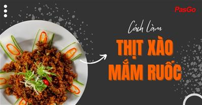 Cách làm thịt xào mắm ruốc ngon ĐẬM VỊ mà lại bảo quản được lâu