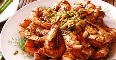 Cách làm tôm chiên mắm sả ớt đậm đà ngon cơm