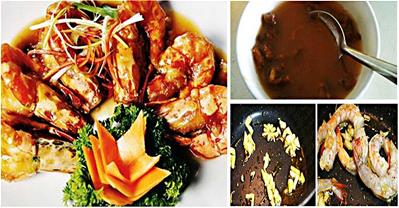 Cách làm tôm sú rang me chua ngọt ngon miệng ăn hao cơm
