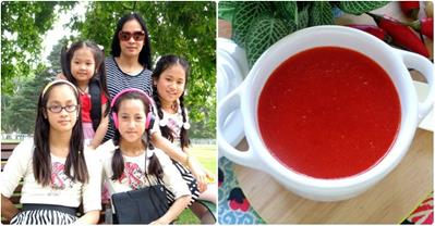 Cách làm tương ớt ăn phở, mì kiểu mới cực ngon 
