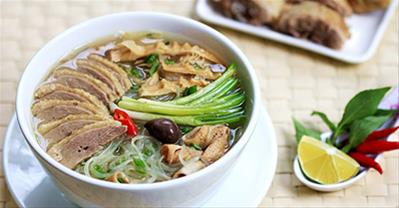 Cách nấu bún ngan măng khô thơm ngon khó cưỡng