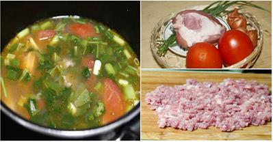 Cách nấu canh chua thịt băm nhanh gọn ngày đầu tuần