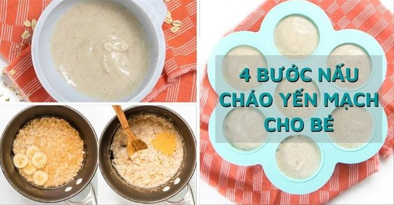 Cách nấu cháo yến mạch cho bé chỉ với 4 bước đơn giản và nhanh chóng