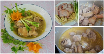 Cách nấu gà hầm sả THƠM nức mũi, vị NGỌT THANH nhìn là thèm