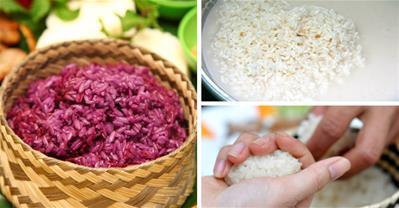 Cách nấu xôi nếp nương ngon hạt xôi MỀM BÓNG GIẺO 