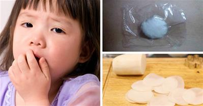 Cách trị ho cho trẻ sau 1 đêm nhờ băng rốn với rượu