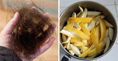 Cách trị rụng tóc cực hiệu quả từ vỏ và hạt bưởi
