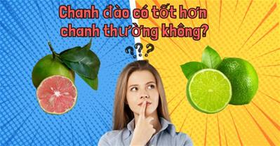 Chanh đào có tốt hơn chanh thường? Chanh thường ngâm mật ong có hiệu quả?