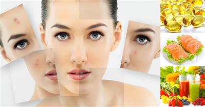 Chế độ ăn uống hợp lý, kiêng kị giảm mụn hiệu quả