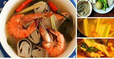 “Chết thèm” canh tomyum Thái học từ Buffet Con Voi Vàng