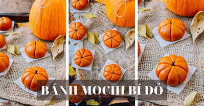 CÔNG THỨC CHẾ TẠO MÓN BÁNH MOCHI BI ĐỎ HẤP THƠM NGON ĐẸP MẮT NHÌN THÍCH MÊ