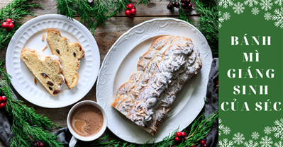 CÔNG THỨC LÀM BÁNH MÌ GIÁNG SINH CỦA SÉC VÁNOČKA