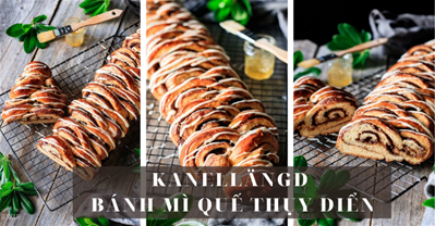 CÔNG THỨC LÀM BÁNH MÌ KANELLÄNGD: BÁNH MÌ QUẾ THỤY ĐIỂN CHO LỄ GIÁNG SINH