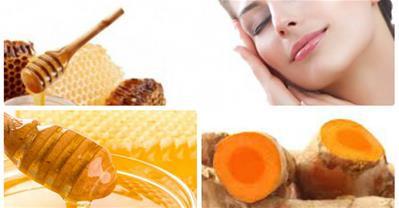 Da mịn như em bé sau 2 tuần dùng nghệ ngâm mật ong