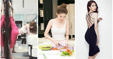 Đây chính là 3 cách Ngọc Trinh giảm cân, giữ vòng eo 56