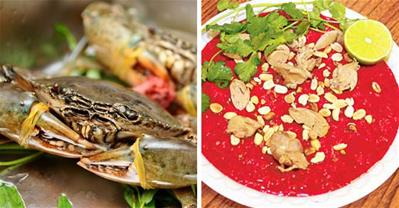 Độc đáo Tiết canh cua – Đặc sản lạ lùng bậc nhất Cà Mau