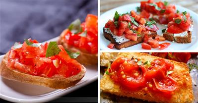 Đổi món bữa sáng với bánh mì nướng cà chua ngon lạ!