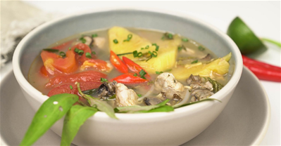 ĐỔI VỊ CHO GIA ĐÌNH VỚI MÓN HÀU NẤU CANH CHUA THƠM NGON BỔ DƯỠNG TẠI NHÀ