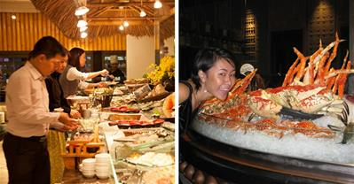 Hãy ăn buffet hải sản đúng cách để tránh phải nhập viện
