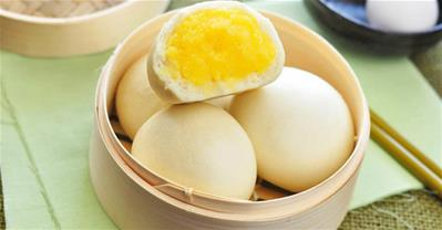 Học cách làm bánh bao trứng sữa cực đơn giản, cực ngon