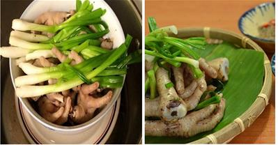 Học cách làm chân gà hấp hành nhanh gọn, đãi cả nhà