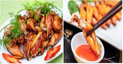 Học cách làm mực trứng chiên giòn đơn giản cực ngon