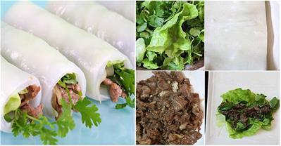 Học cách làm phở cuốn ngon tại nhà đúng kiểu Hà Nội