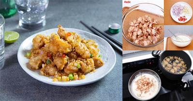 Học cách làm sụn gà chiên giòn cháy tỏi ớt ăn là nghiện