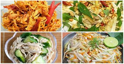 Hướng dẫn cách chế biến 4 món tuyệt ngon từ gà