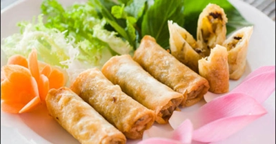 Hướng dẫn cách làm chả giò chay thanh đạm GIÒN VÀNG bắt mắt