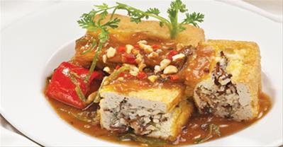 Hướng dẫn cách làm đậu hũ dồn thịt sốt me ngon tuyệt