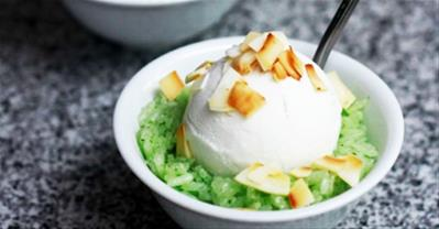 Hướng dẫn cách làm kem xôi dừa mát lạnh ngon mê ly