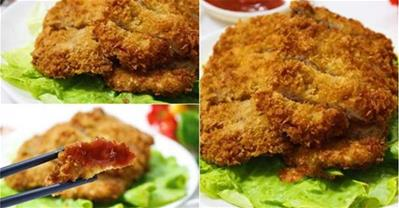 Hướng dẫn cách làm thăn lợn chiên xù giòn tan hấp dẫn