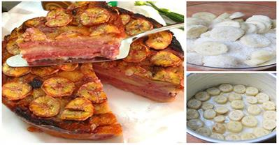 Làm bánh chuối nướng thơm ngon bằng nồi cơm điện