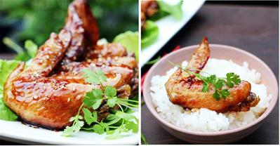 Làm cánh gà chiên sốt mật ong theo phong cách Hàn Quốc