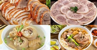 LIST món ngon mỗi ngày từ CHÂN GIÒ HEO giúp thay đổi thực đơn hàng ngày