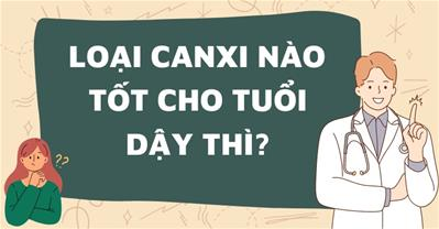 Loại canxi nào tốt cho tuổi dậy thì? Bổ sung đúng để con BỨT PHÁ chiều cao