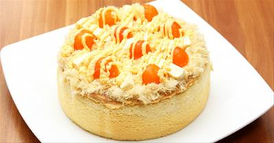 Mách bạn cách làm bánh bông lan trứng muối tuyệt ngon