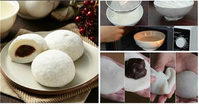 Mách bạn cách làm bánh mochi bằng lò vi sóng cực ngon