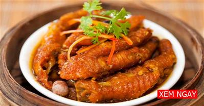 Mách bạn cách làm chân gà tàu xì thơm ngon lạ miệng