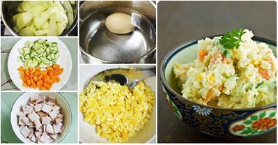 Mách Bạn cách làm salad khoai tây vừa ngon vừa mát