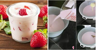 Mách bạn cách làm sữa chua uống bằng nồi cơm điện