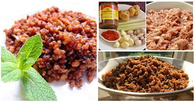 Mách bạn cách làm thịt chưng mắm tép đưa cơm ngày đông