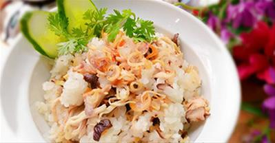 Mách bạn cách nấu xôi gà nấm thơm ngon cho bữa sáng