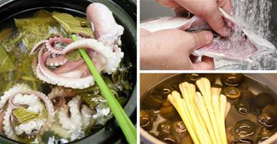 Mẹo đơn giản khử sạch mùi tanh hải sản chỉ cần vài phút