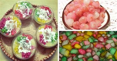 Nấu món chè ngon với các cách làm hạt lựu trân châu