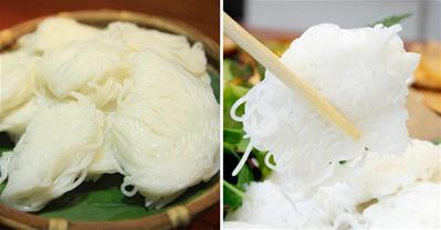 Ngồi dưới mái tre xanh – nghe tâm tình sợi bún trắng