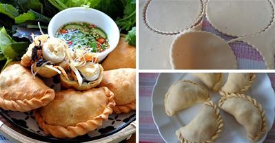 Ngon quên sầu với cách làm bánh gối đơn giản